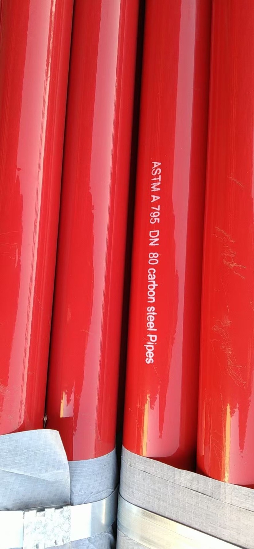 涂塑钢管 消防管 环氧树脂钢管 供水管道工程