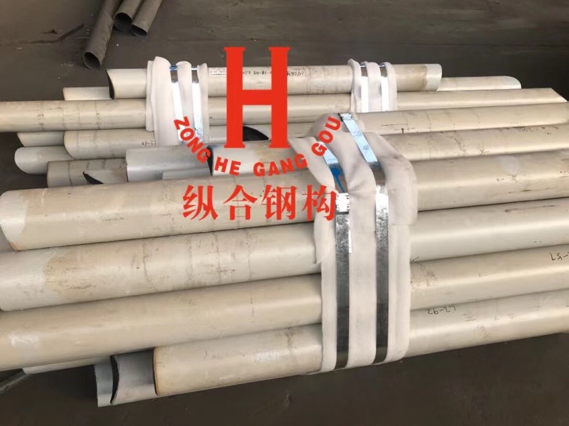 纵合钢构管桁架加工生产基地