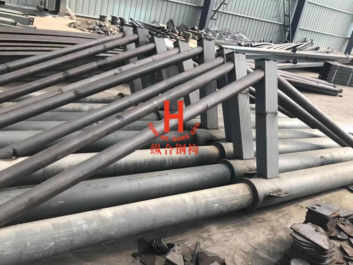 纵合钢构管桁架项目生产加工基地