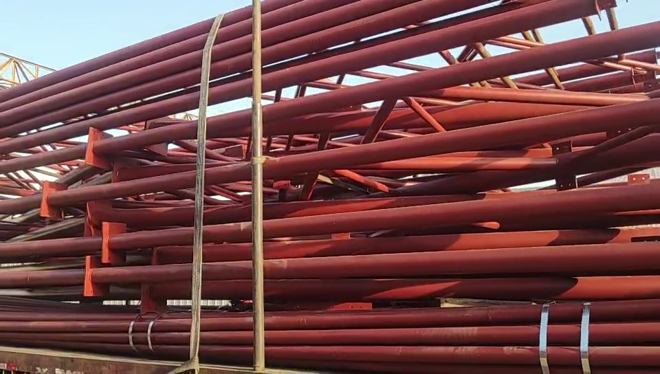 沧州纵合钢构管桁架项目生产加工基地