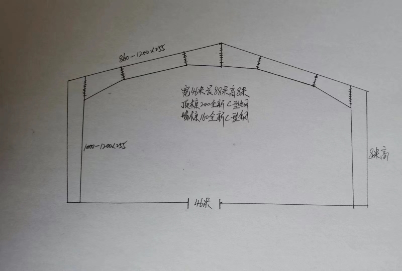 豪杰二手钢构大卖场