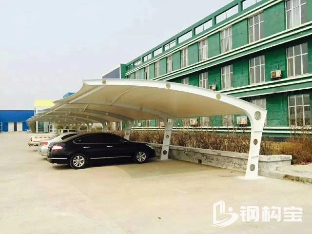上海帮安钢膜接构工程，生产主线：膜接构停车棚，电瓶车充电桩棚，推...