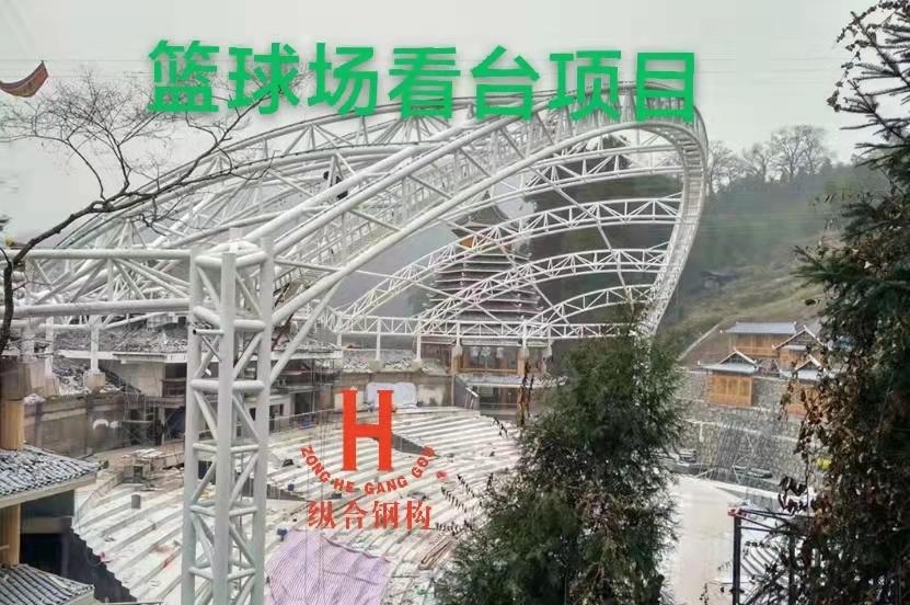 沧州纵合钢构管桁架加工基地