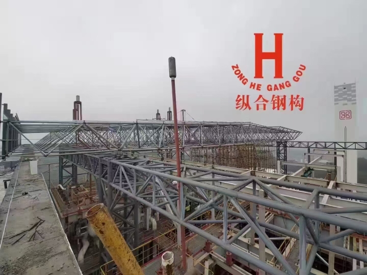 沧州纵合钢构管桁架加工基地