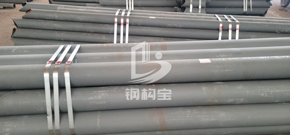 沧州纵合钢构管桁架加工生产基地，
