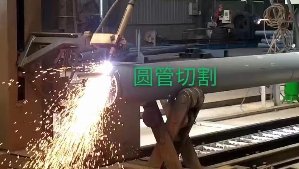沧州纵合钢构管桁架加工生产基地