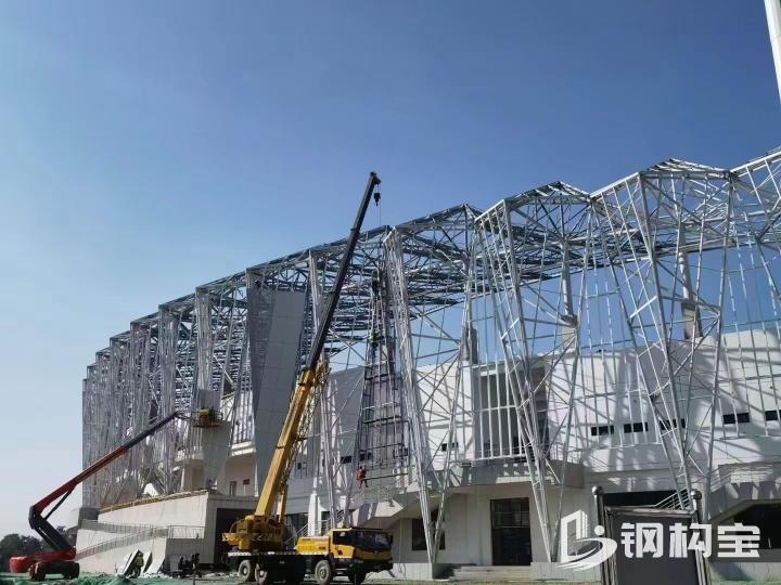 沧州纵合钢构管桁架加工基地