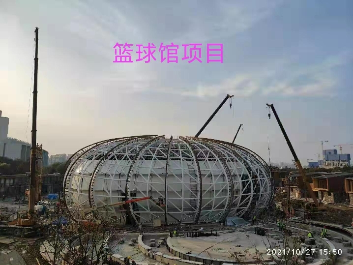 沧州纵合钢构管桁架加工基地