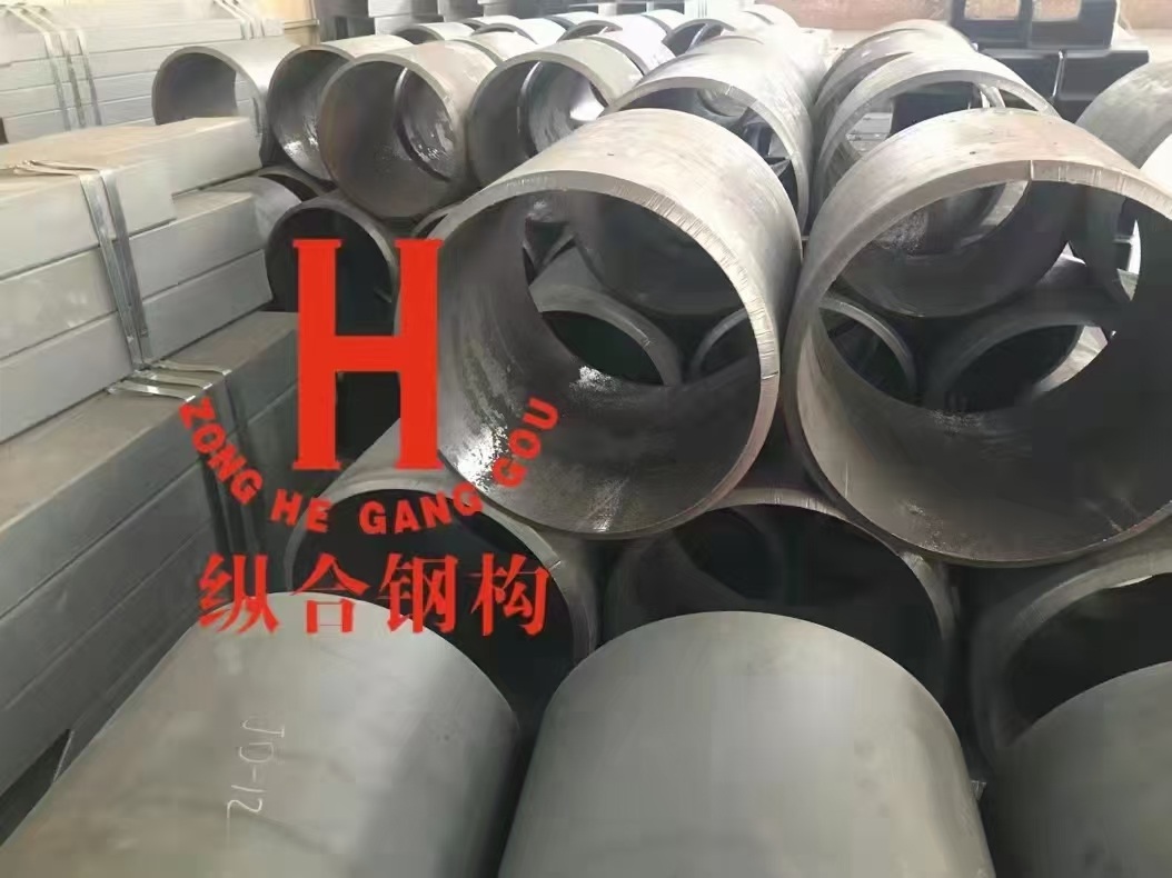 沧州纵合钢构管桁架加工生产基地