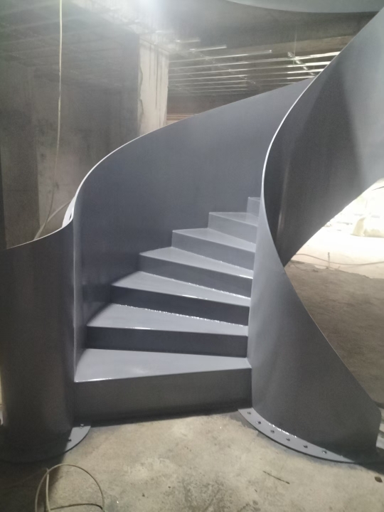 承接各种大型钢结构   钢板弧形楼梯  阁楼  铁艺  钢结构厂...