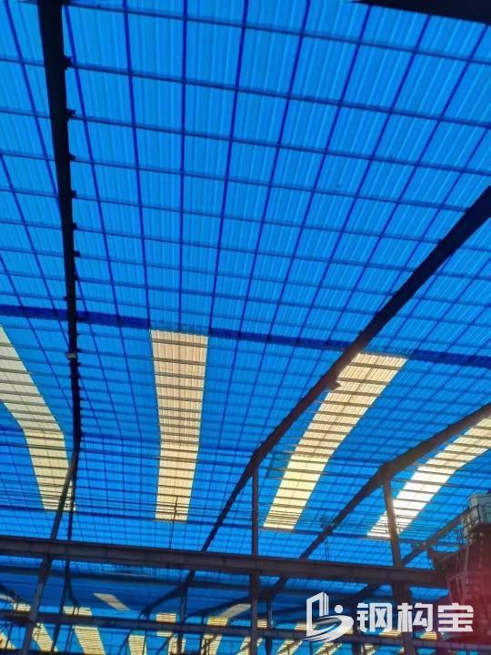 钢结构采光带采光板屋面透明瓦