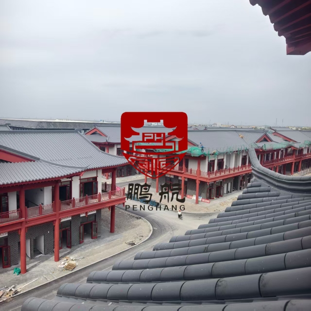 金属瓦安装效果